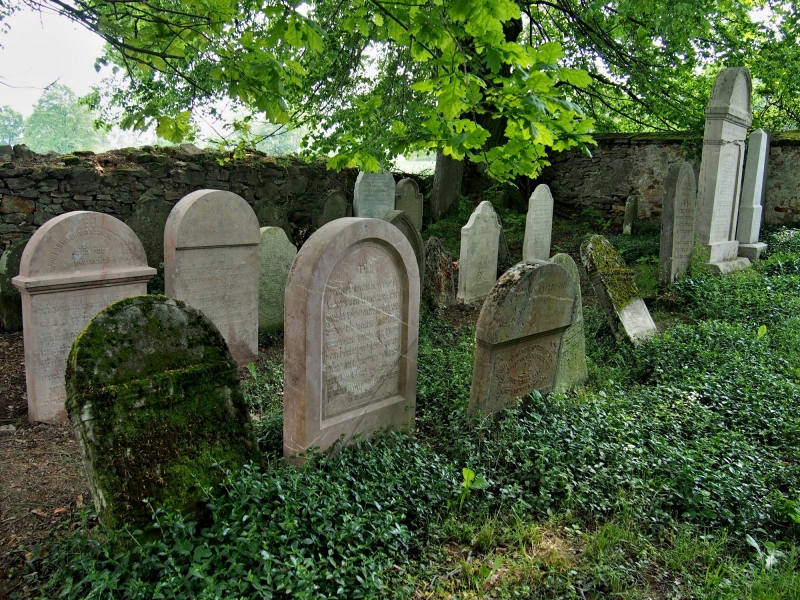 Židovská hřbitov Divišov_34
